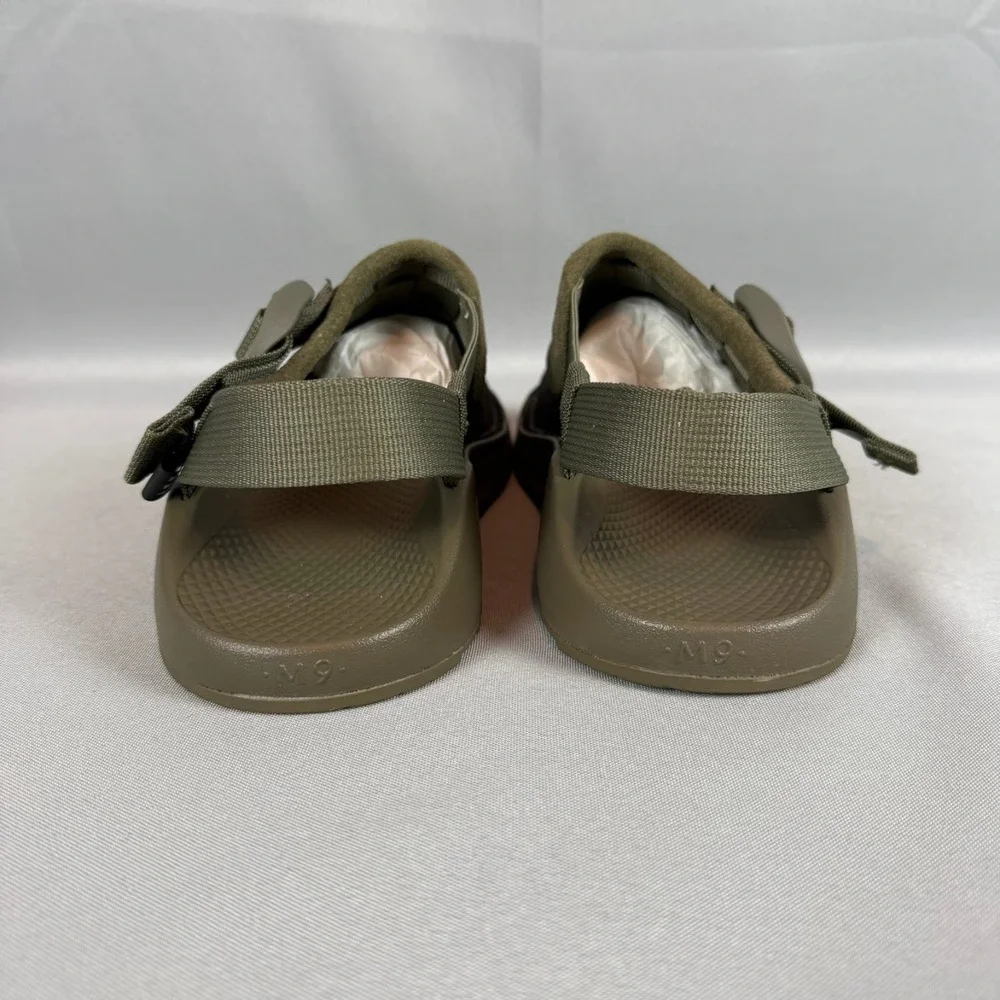 Chaco Canyon Woven Clogs Mens 10 Mossy Olive Green Slip-On Sandal Casual New NIB